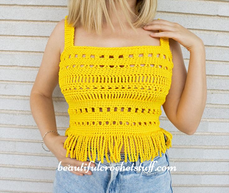 36 Free Crochet Top Patterns for Summer - Easy Crochet Patterns