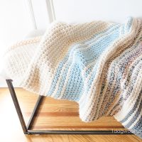 Image for Daydream: a Simple Striped Tunisian Crochet Blanket