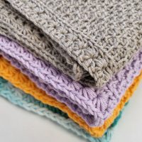 Image for Star-Edged Tunisian Hand Towels 