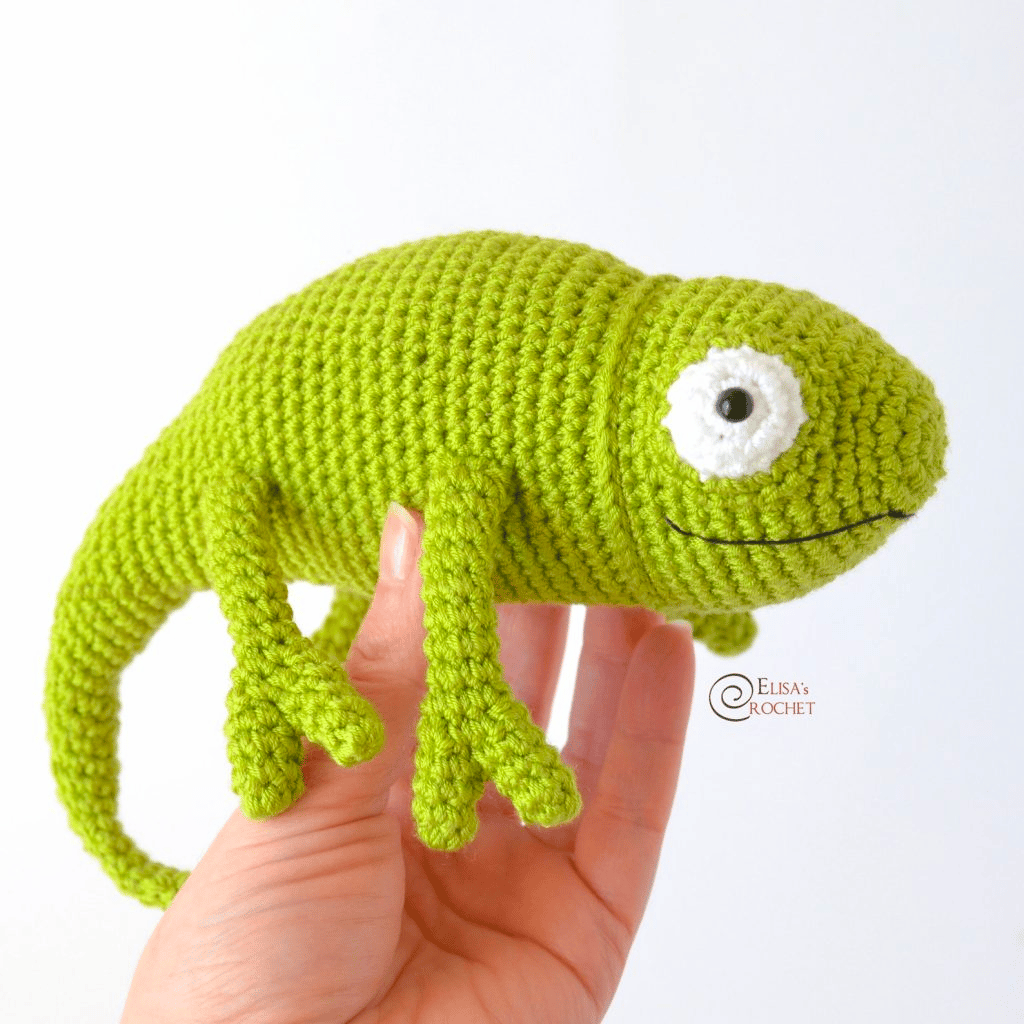Easy Crochet Chameleon Patterns to Make 