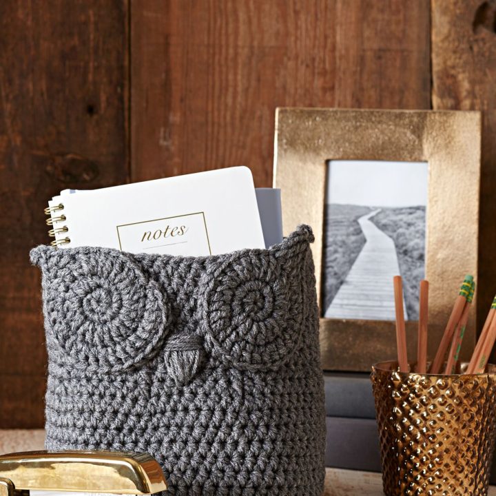 Image for Easy Crochet Owl Basket 