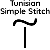Tunisian Simple Stitch Crochet Stitch