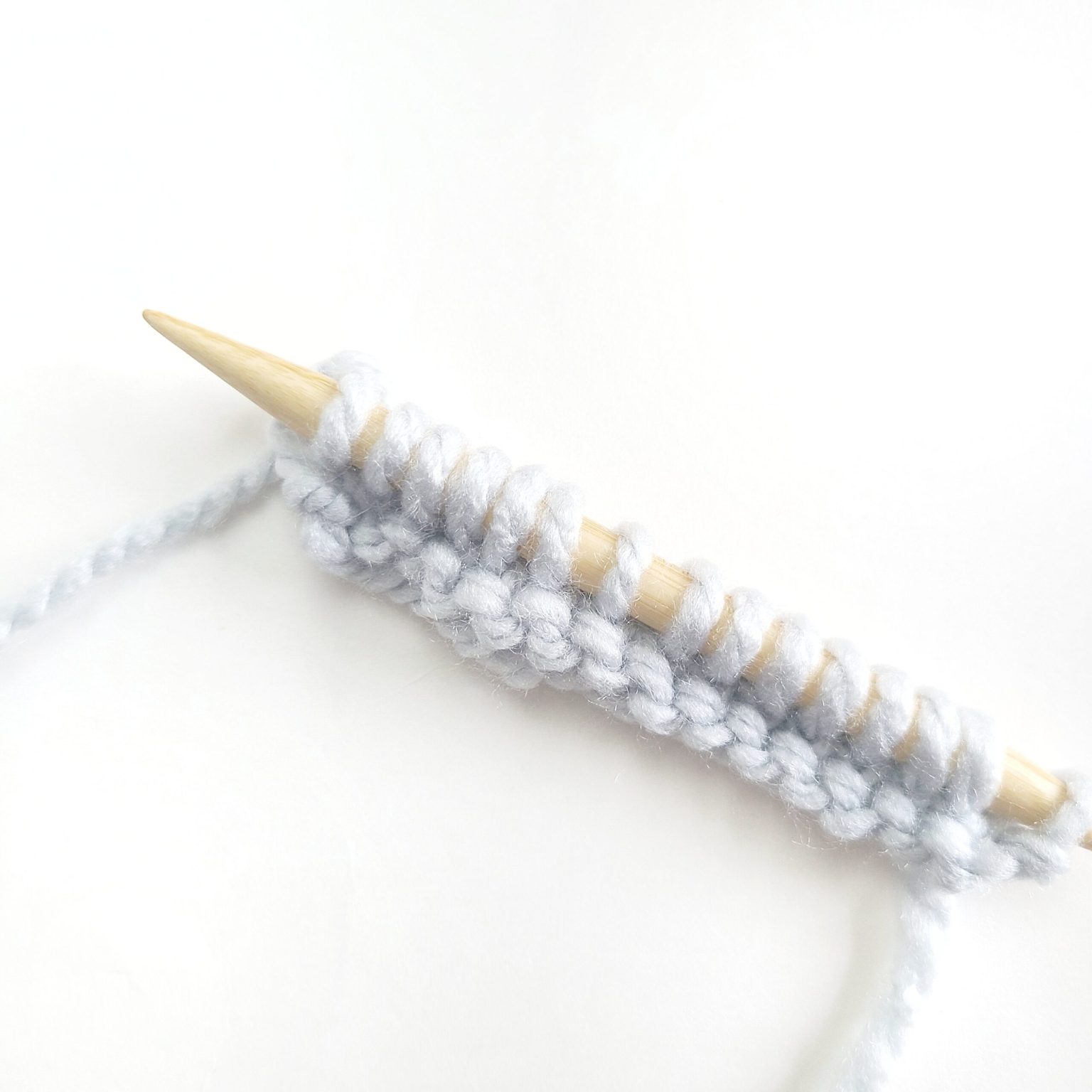 How To Knit A Garter Stitch For Beginners - Easy Crochet Patterns