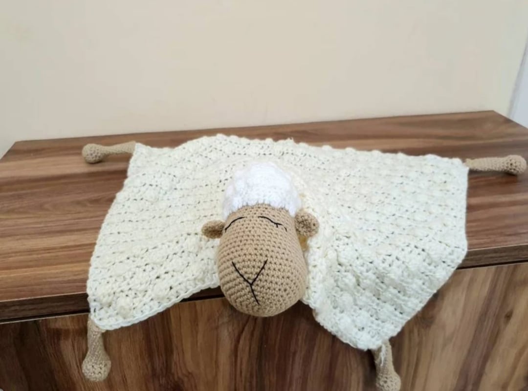 Baby sheep blanket knitting pattern hot sale