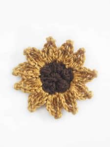 Easy Sunflower Crochet Pattern