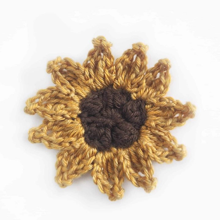 Image for Easy Sunflower Crochet Pattern