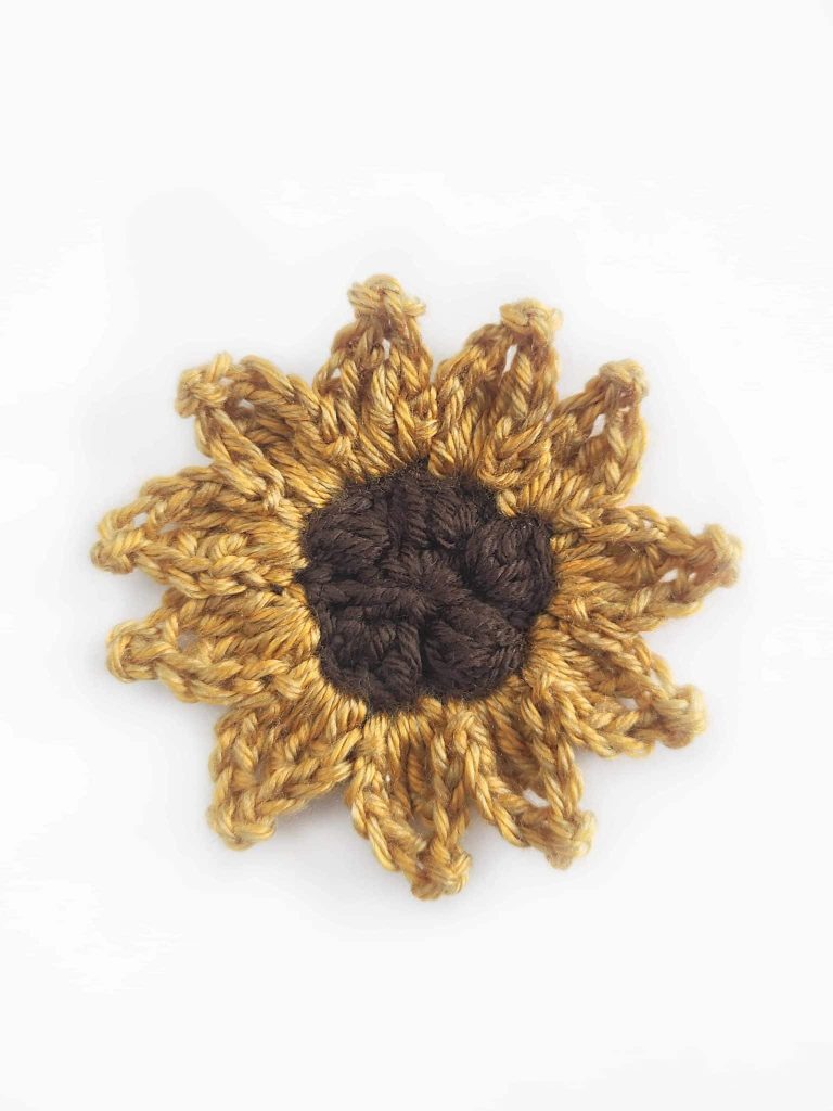 Crochet Sunflowers: Free & Easy Pattern