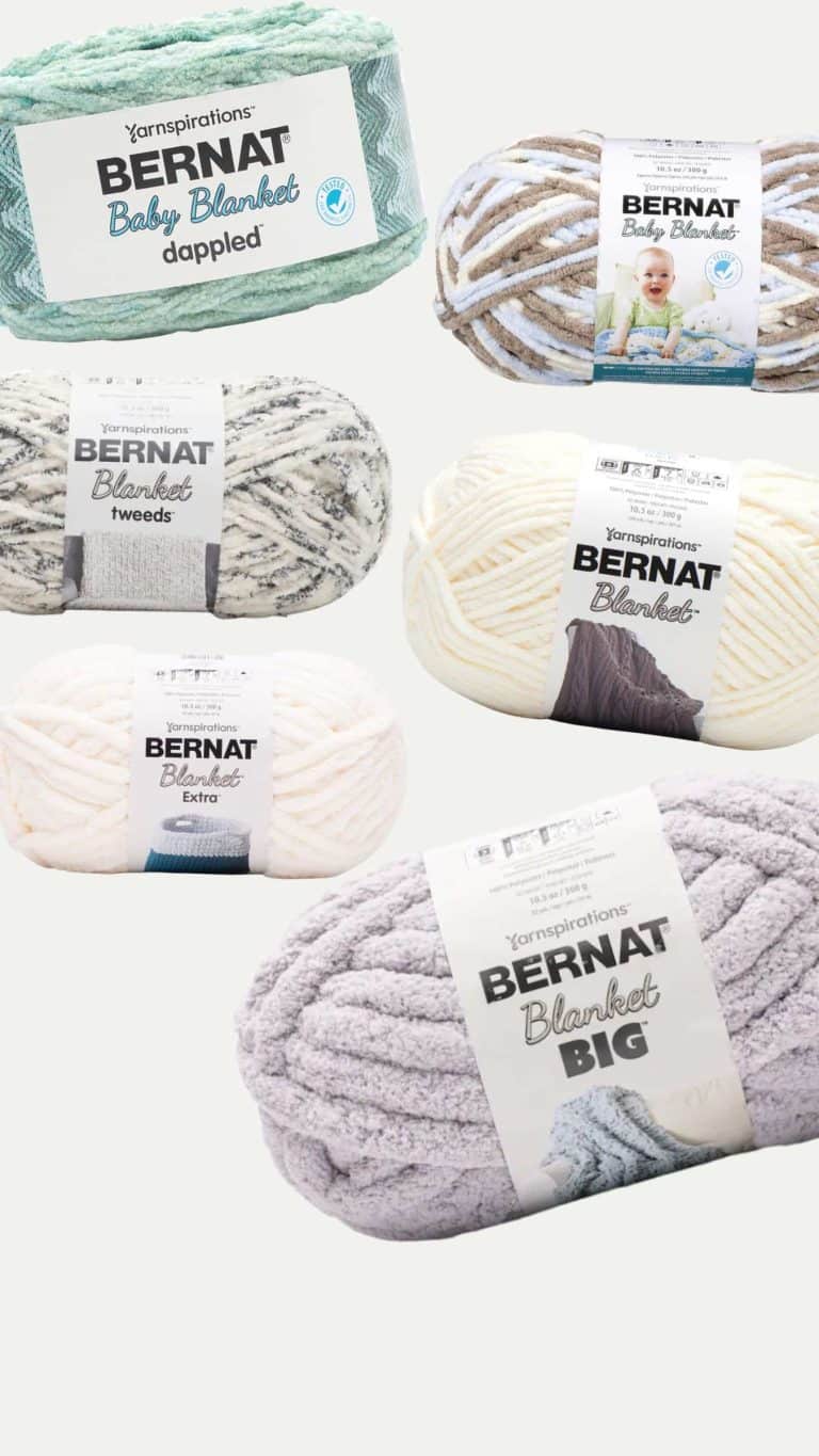 All About Bernat Blanket Yarn  (plus 26 free Crochet Patterns)