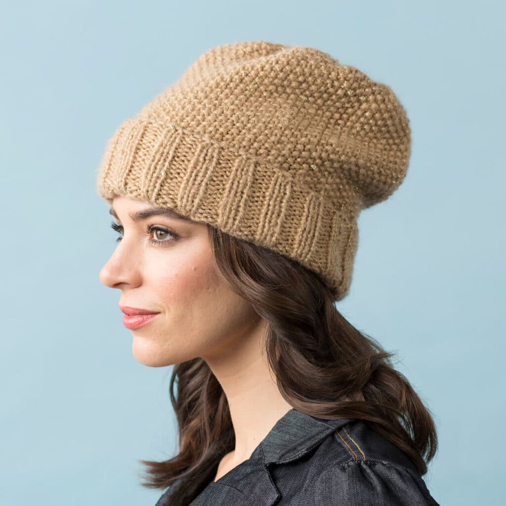 Free Knit Slouchy Hat Patterns Easy Crochet Patterns