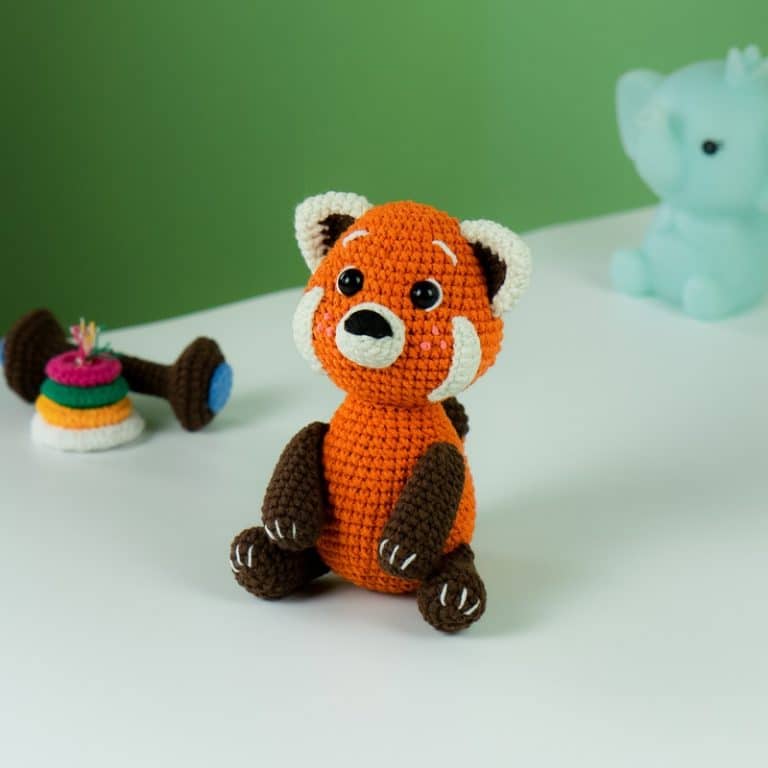 Crochet Red Panda