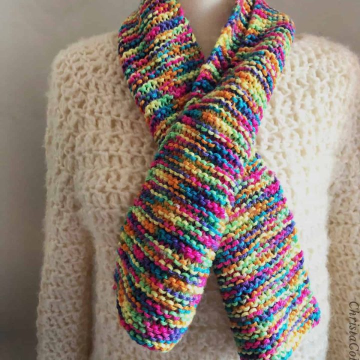 Image for The Easiest Knit Scarf Pattern