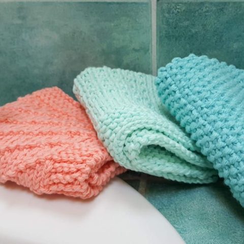 Image for Three Easy Knitted Dishcloths