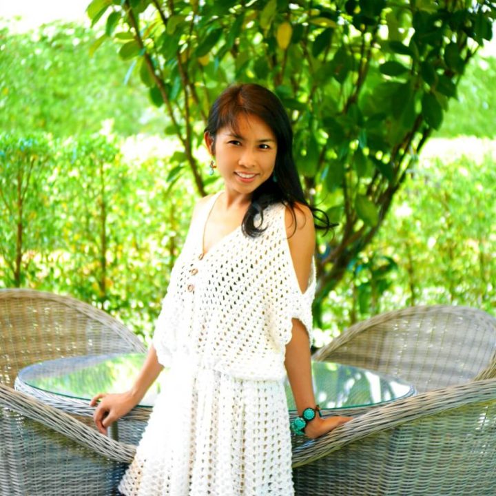 Image for White Hippie Boho Mini Dress 