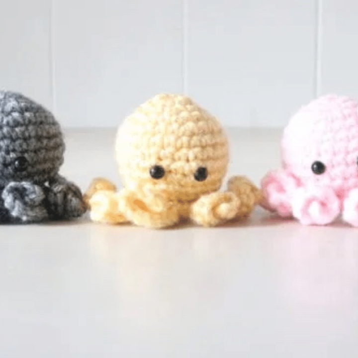 Image for Free No Sew Amigurumi Octopus Pattern