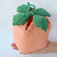 Image for Peach Crochet Basket / Bag Pattern