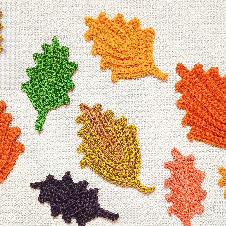 Image for Autumn Fall Leaves Applique Pattern