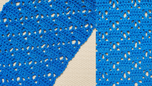 Diamond Crochet Table Runner