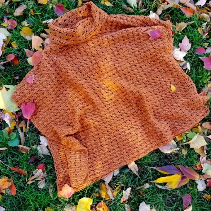 Image for Beacon Street Poncho Pattern