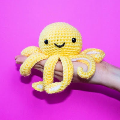 Otto the Octopus – Love, Lucie  Octopus crochet pattern, Octopus crochet  pattern free, Octopus knitting pattern