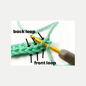 Back Loop Crochet vs. Front Loop Crochet - Easy Crochet Patterns