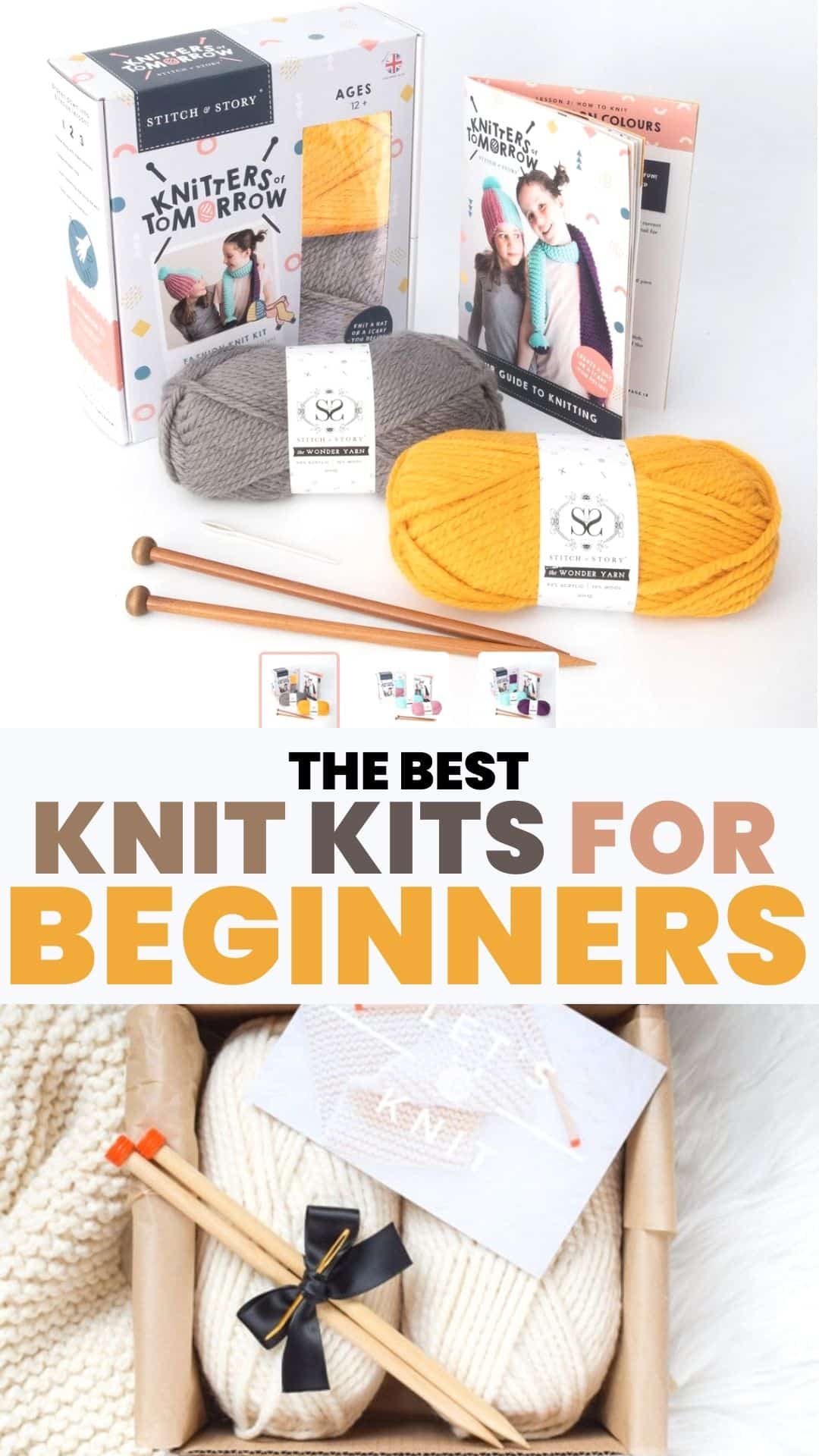 Knitting kits on sale