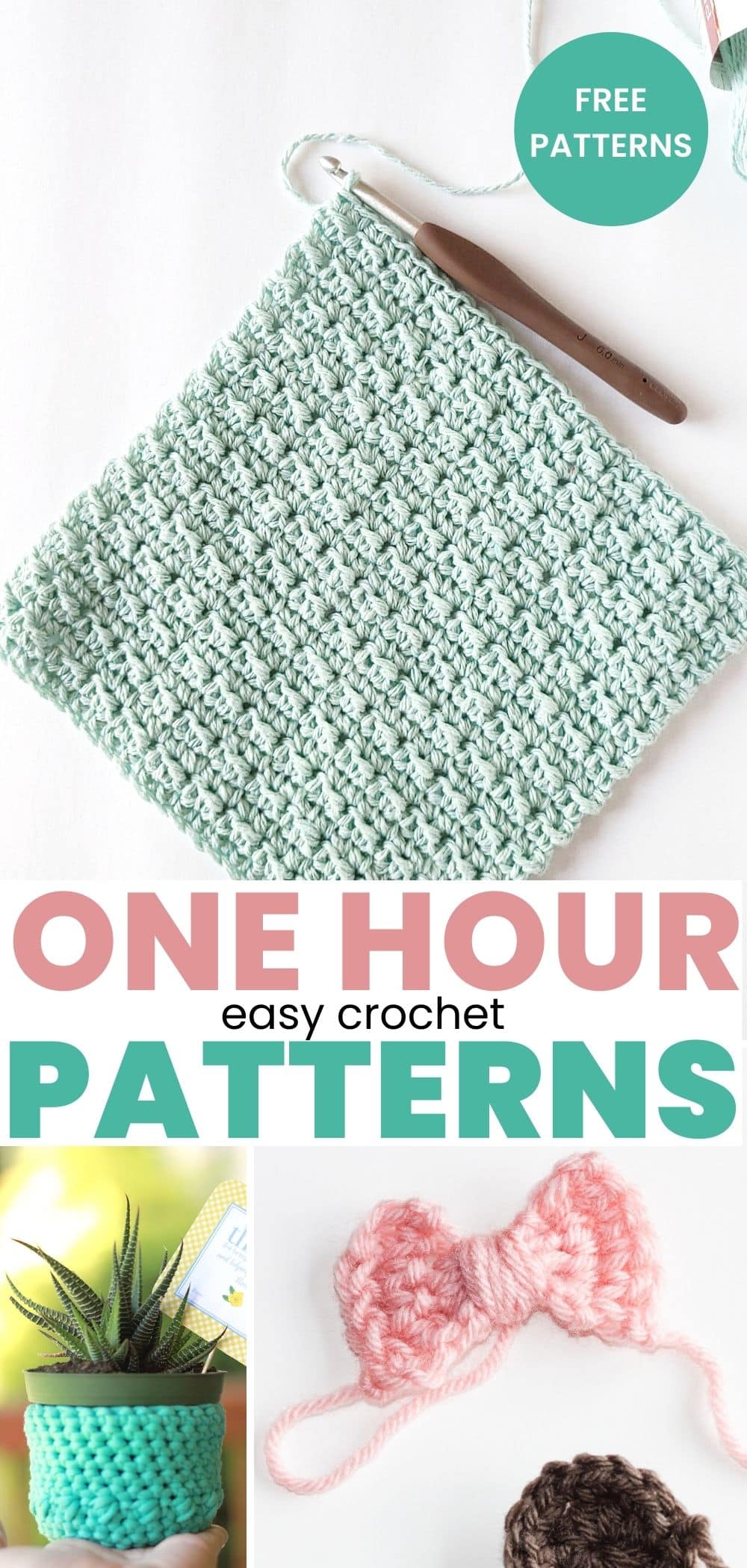 one hour crochet patterns