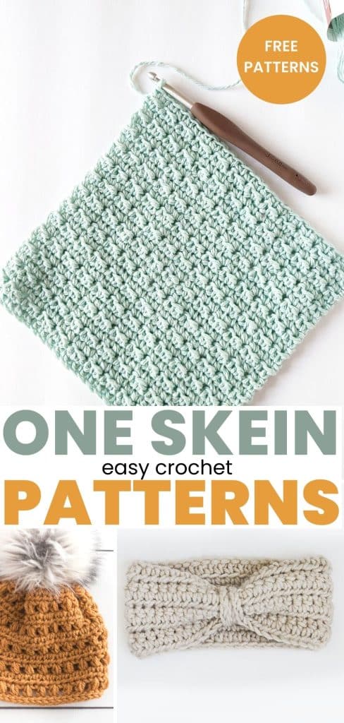 The Best One Skein Crochet Projects - Easy Crochet Patterns