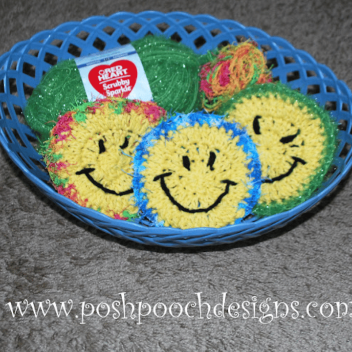 Image for Happy Little Scrubbies Crochet Pattern