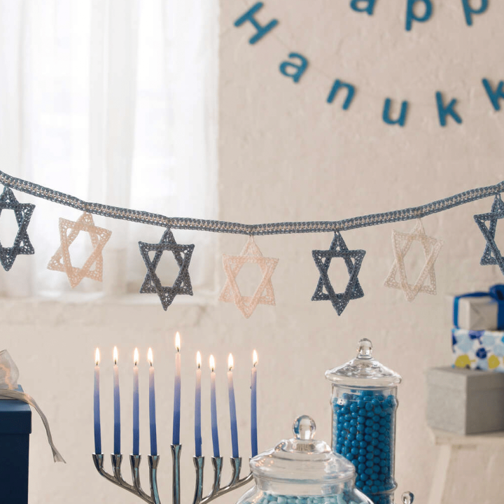 Image for Aunt Lydia's Hanukkah Banner (Free)