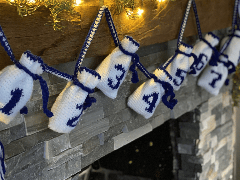 Festival of Lights Crochet Garland