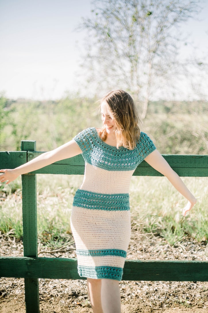 Plain Hollow Crochet Dress Without Bikini V Neck Semi sheer - Temu
