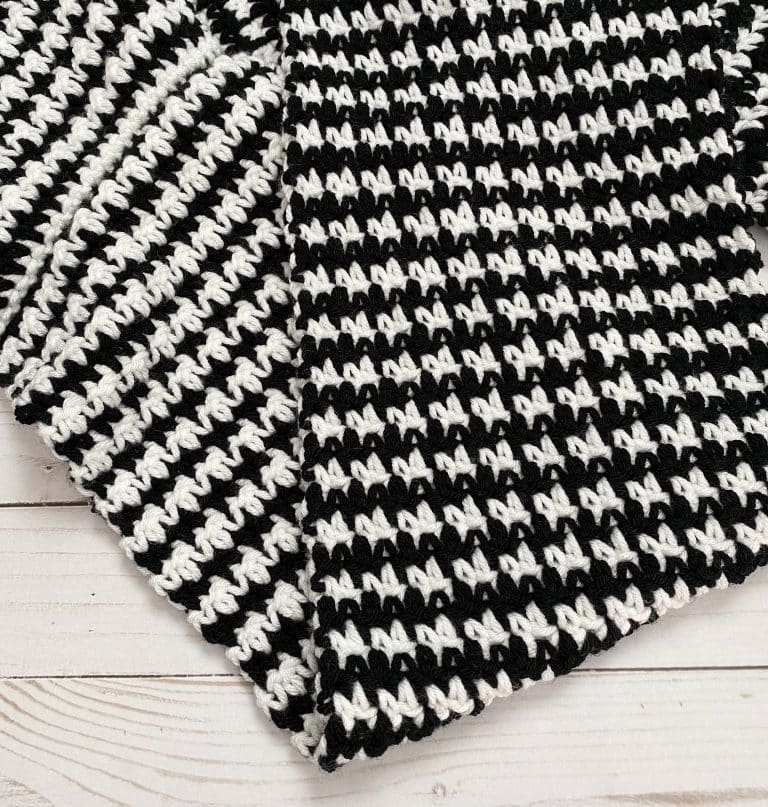 The Best Houndstooth Crochet Patterns - Easy Crochet Patterns