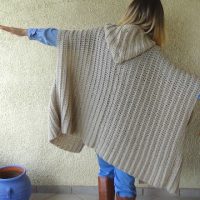 Image for Kallisto Crochet Poncho-Cardigan