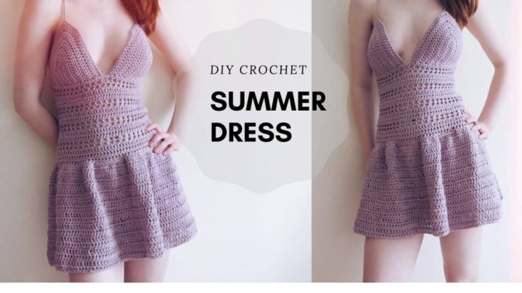 CROCHET DRESS PATTERN / Crochet Beach Dress Pattern / 'simple Crochet Dress'  // Beach Dress Pattern // Beginner Friendly Dress Pattern 