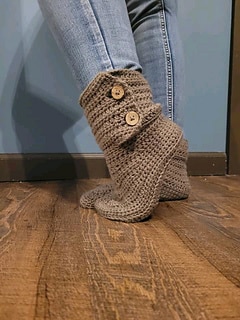 Adjustable Stay Put Cozy Booties – C2C Clothing Co