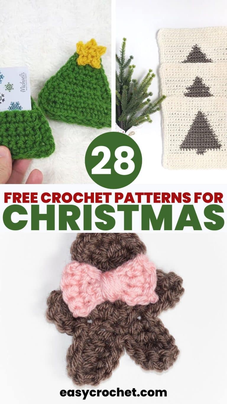 28 Free Crochet Christmas Patterns for the Home