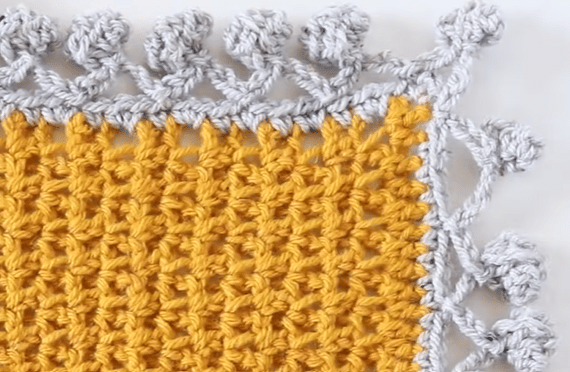 The Most WONDERFUL & EASY Crochet Border for Beginners! 👌 ✓ CUTE Crochet  Edging for Baby Blanket 