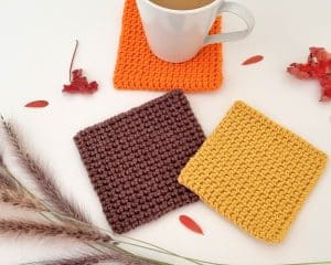 Thermal Crochet Coaster