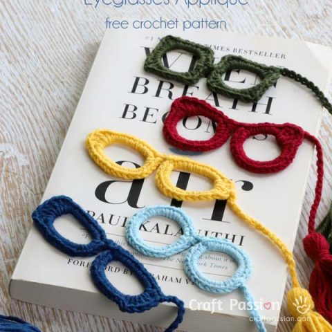 Image for Eyeglasses Appliqué Crochet Patterns