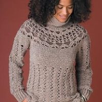 Image for Lush Lace Pullover Pattern 