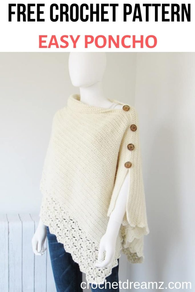 The Best Free Crochet Poncho Patterns To Make - Easy Crochet Patterns