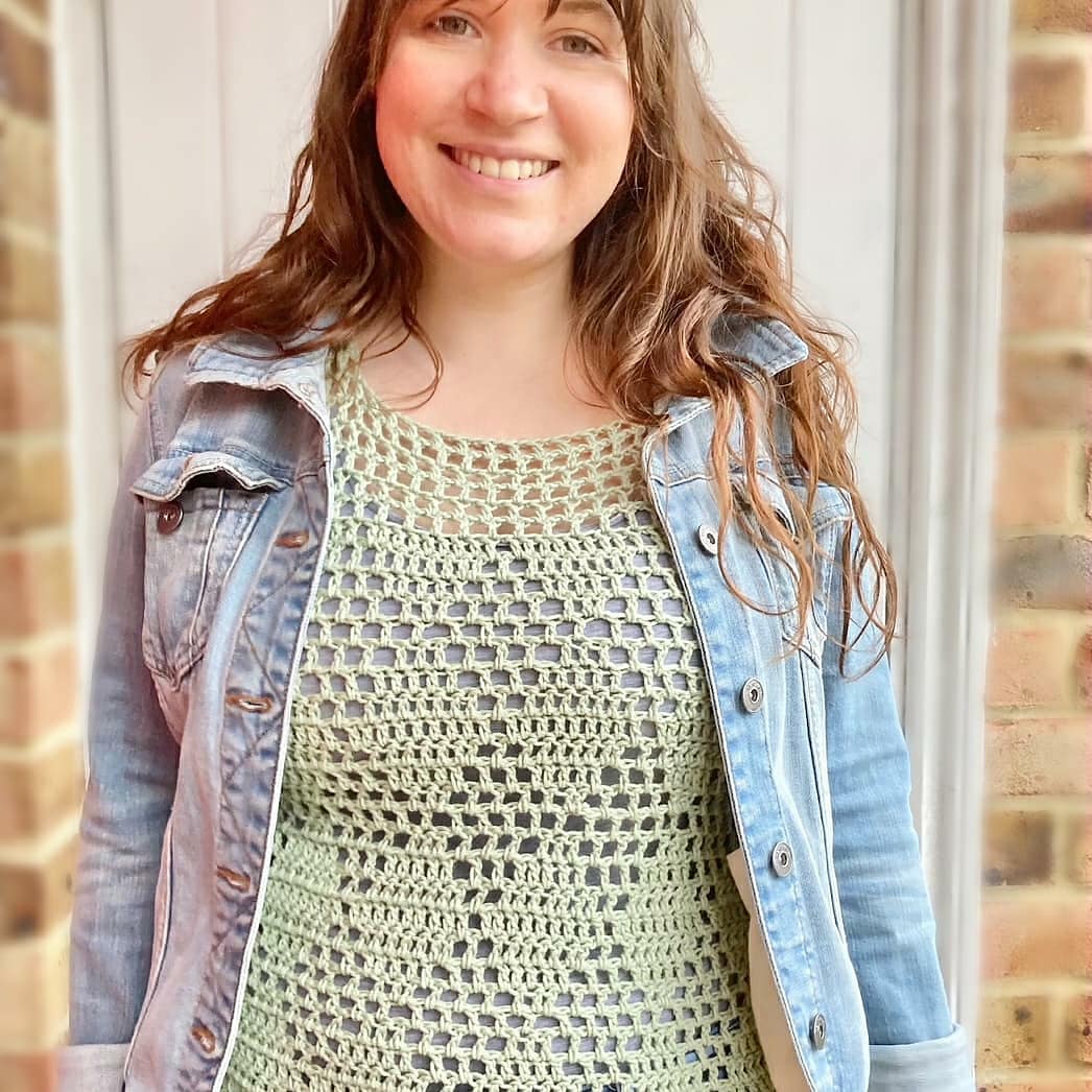 Crochet Diamond Mesh Top Pattern Easy Crochet Patterns