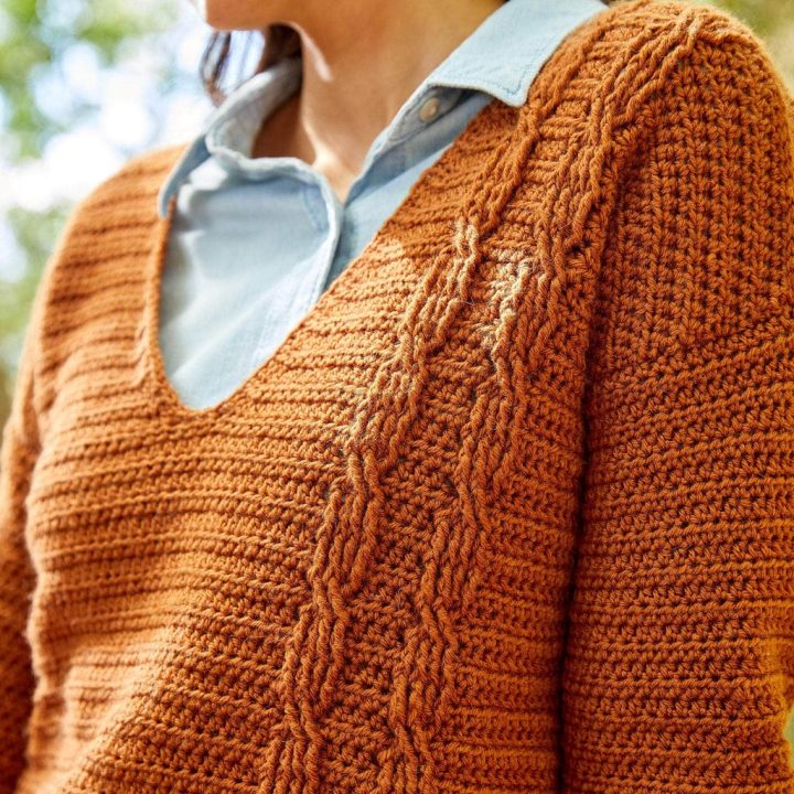 Image for Cabled Pullover