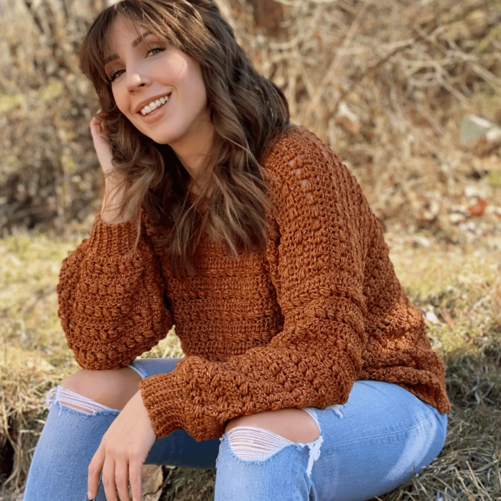 Image for The Stony Shore Pullover Crochet Pattern