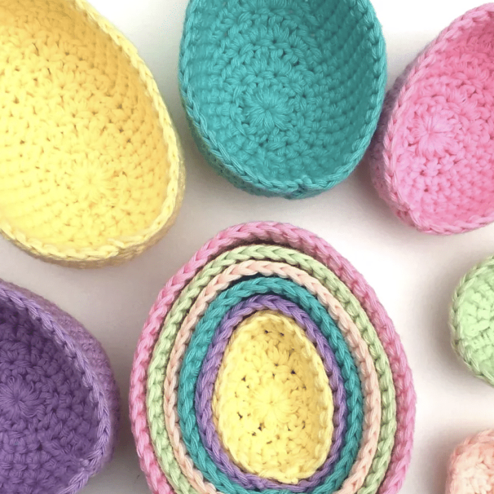 Image for Easter Nesting Eggs Crochet Pattern