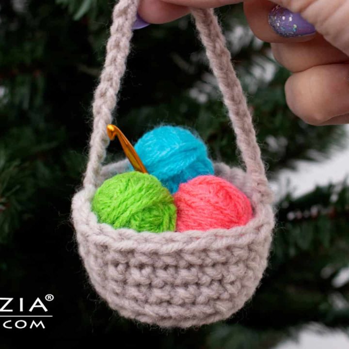 Image for Yarn Basket Ornament