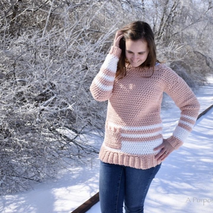Image for Easy Crochet Pullover Sweater
