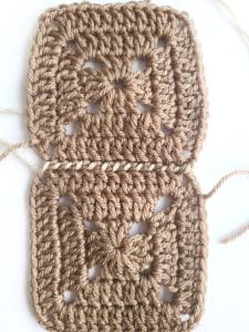 Whip Stitch Crochet Seaming Technique
