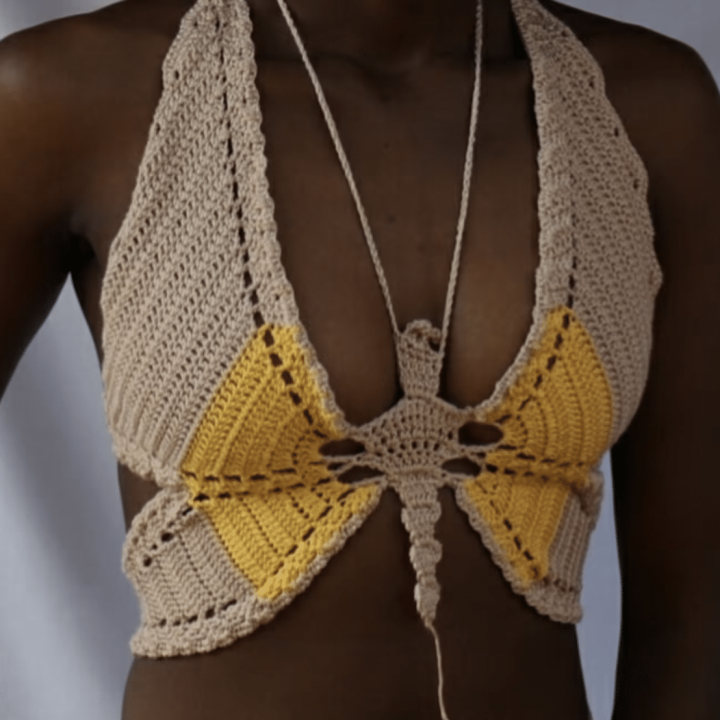 Image for Crochet Butterfly Top Pattern