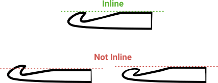 inline vs tapered crochet hooks 